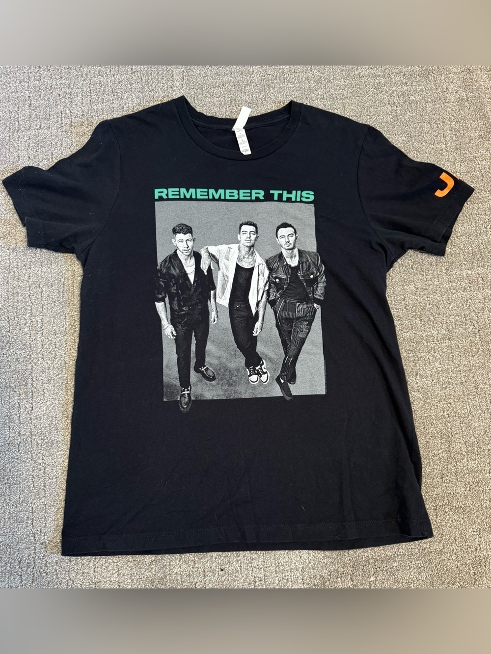 Jonas Brothers concert t-shirt from their "Remember This" Tour 2021